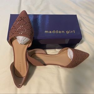 Brand new Madden Girl mauve Ellly flats. Size 9